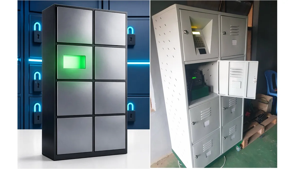 TWIN BASIC smart locker